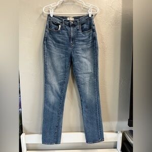 Madewell Women's The High-Rise Slim Boy Jeans Size 26
